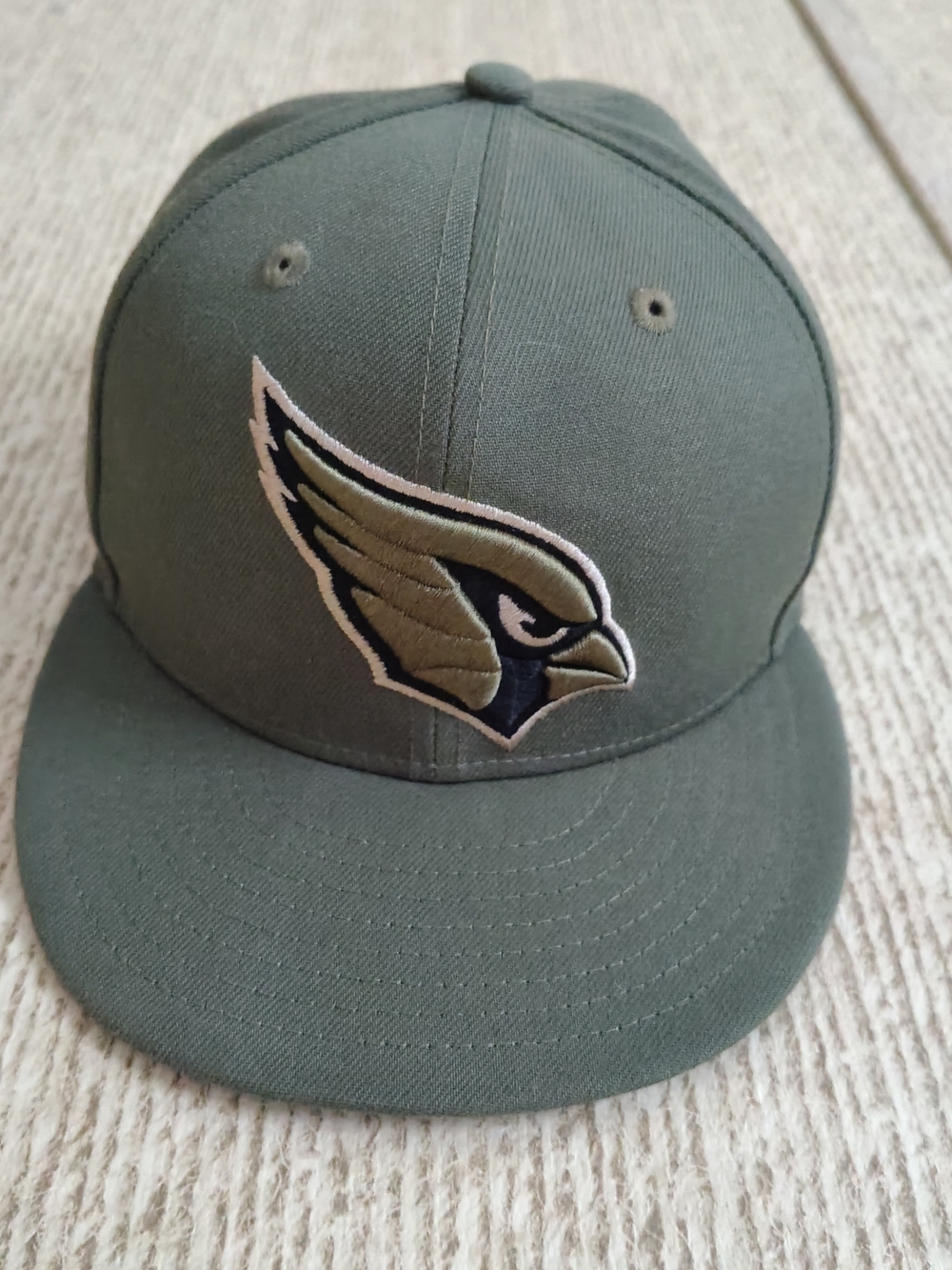 Arizona Cardinals New Era 59fifty 1988 Pro Bowl Olive Green Cap, Sz 7 1/4
